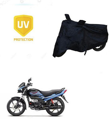 RPSENTTERPR Waterproof Two Wheeler Cover for Honda(Passion Pro, Black)