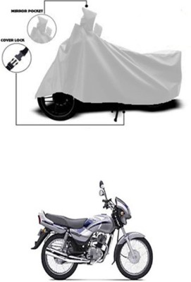 Billseye Two Wheeler Cover for TVS(Silver)