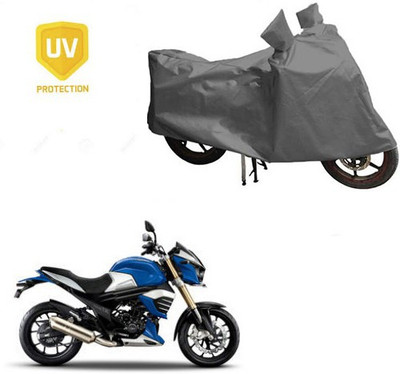 RPSENTTERPR Waterproof Two Wheeler Cover for Mahindra(MOJO XT 300, Grey)