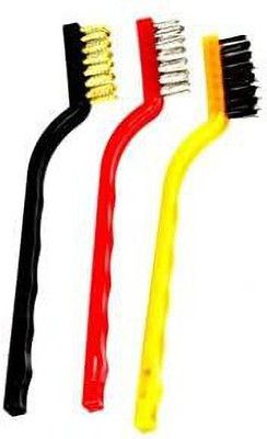 VEMUS Multicolor mini wire brush 3pcs Block Brush(Pack of 3)