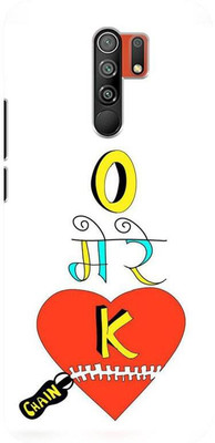 NDCOM Back Cover for Redmi 9 Prime O Mere Dil Ke Chain Sarcastic Funny Quotes Printed(Multicolor, Hard Case, Pack of: 1)