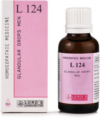 LORD'S L 124 Glandular Men Drops(5 x 30 ml)