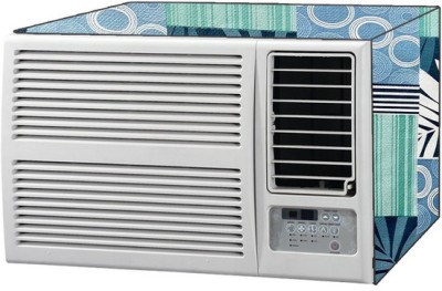 JM Homefurnishings Air Conditioner  Cover(Width: 73 cm, Shadow Green, Vista)