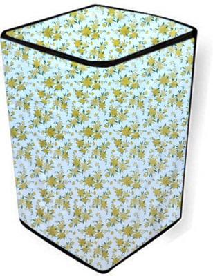 AAVYA UNIQUE FASHION Top Loading Washing Machine  Cover(Width: 61 cm, Blue,White)
