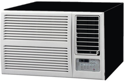 JM Homefurnishings Air Conditioner  Cover(Width: 70 cm, Black)