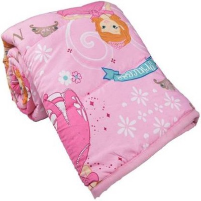 Vinayak Enterprises Cartoon Single Dohar for  AC Room(Poly Cotton, Pink)