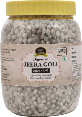 FOOD ESSENTIAL Yummy Digestive Jeera Goli Sweet and Sour Mouth Freshener(1 kg)