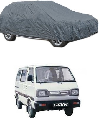 Wild Panther Car Cover For Maruti Suzuki Omni (Without Mirror Pockets)(Grey)