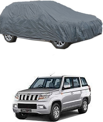 ZTech Car Cover For Mahindra TUV300 (Without Mirror Pockets)(Grey)