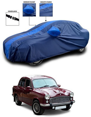 ANTHUB Car Cover For HM Ambassador MPFi(Blue)