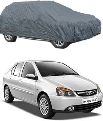 ZTech Car Cover For Tata Indigo eCS (Without Mirror Pockets)(Grey)