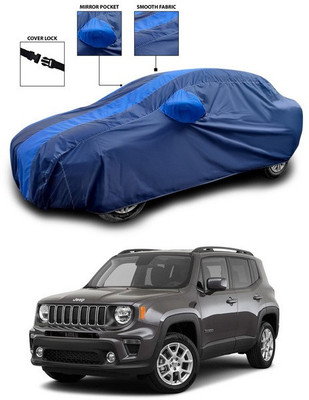 ANTHUB Car Cover For Jeep Renegade (With Mirror Pockets)(Blue)