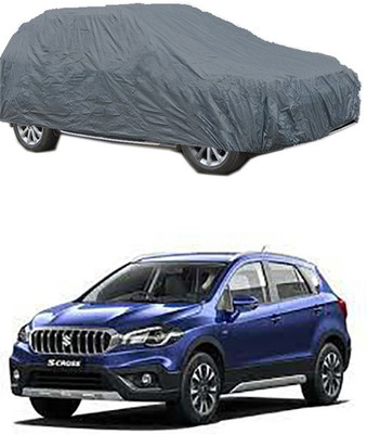 ZTech Car Cover For Maruti Suzuki S-Cross (Without Mirror Pockets)(Grey)