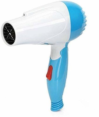 Lenon LE-1290 1000W Foldable Hair Dryer for Women Professional, 2 Speed Control Hair Dryer(1000 W, Pink, Blue)