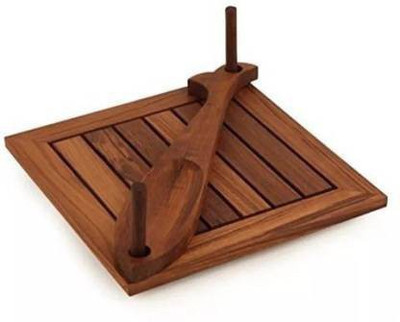 ANB Enterprises 1 Compartments Wooden Wooden Napkin Holder , Tissue paper holder(Brown)