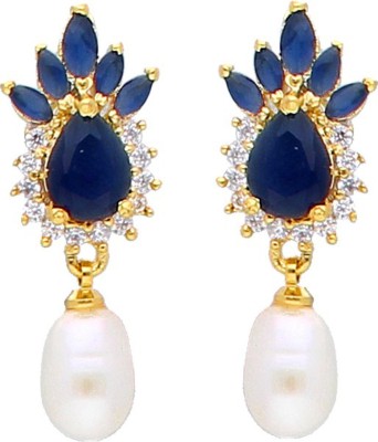 Sri Jagdamba Pearls Sri Jagdamba Pearls Jaze Pearl Earrings Pearl Alloy Drops & Danglers