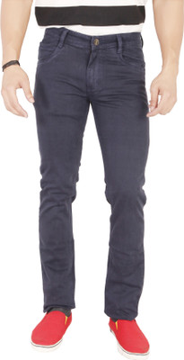 AWACK Regular Men Dark Blue Jeans