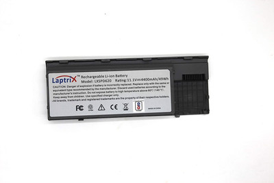 TechSonic For Dell Latitude D620 D630 Series PC764 TC030 GD775 JD610 KD492 GD776 6 Cell Laptop Battery
