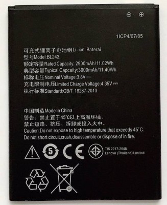 FULL CELL Mobile Battery For  Lenovo K3 NOTE (BL243)