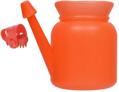 SHOPYFY Plastic Orange Neti Pot(500 ml)