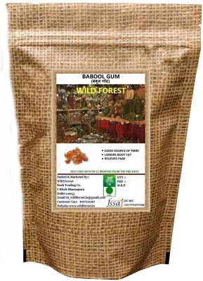 WILD FOREST Babool Gum, Babool Gond, Gond Kikar, Gum Acacia Nilotica, Gum Arabic, Gond Dried Gum(100 g)