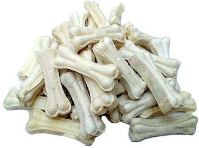 SAWAY Saway Store Calcium Bone 5 Inch 250Gm Beef, Chicken Dog Treat(250 g)