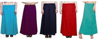 FIROZI,JAMUNI,NAVY BLUE,RED,RAMA Pure Cotton Petticoat(Medium)