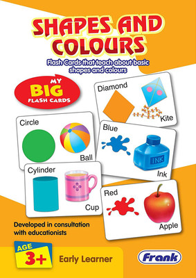 Frank Shapes And Colours - My Big Flash Cards(Hardcover, Frank)