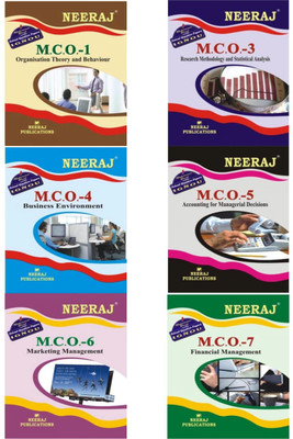 IGNOU M.com Second Year Help Books Combo-MCO1 | MCO3 | MCO4 | MCO5 | MCO6 | MCO7 (Paperback, Expert Panel of Neeraj Publication)