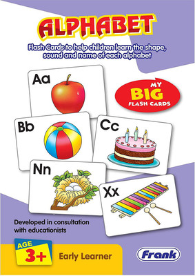 Alphabet - My Big Flash Cards(Hardcover, Frank)