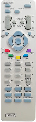 Nij URC-30 Universal TV Remote Control ( Chake Image With Old Remote ) Thomson Remote Controller(White)
