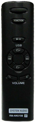 BhalTech RM-U156 Remote Control Compatible with AV System  Sony Remote Controller(Black)