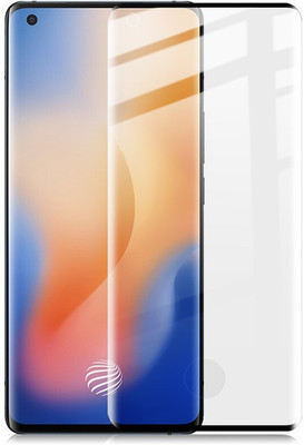 Aurochs Edge To Edge Tempered Glass for Vivo X50 pro(Pack of 1)