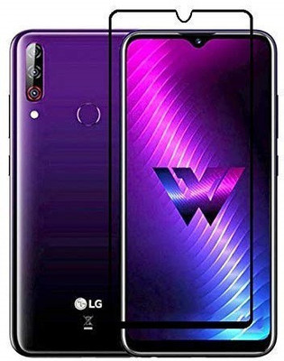 Bodoma Edge To Edge Tempered Glass for LG W31(Pack of 1)
