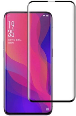 BLACK GORILLA Edge To Edge Tempered Glass for Oppo Find X(Pack of 1)