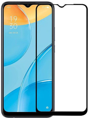 SRT Edge To Edge Tempered Glass for Oppo A15(Pack of 1)