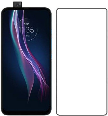 HOBBYTRONICS Tempered Glass Guard for Motorola One Fusion Plus(Pack of 1)