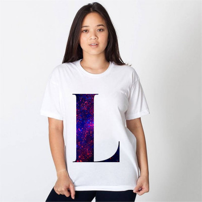hamsa print world Printed Women Round Neck Reversible White T-Shirt