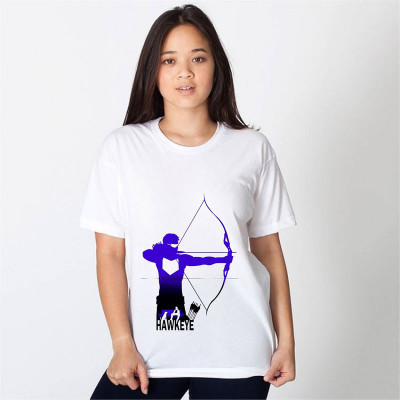 hamsa print world Printed Women Round Neck Reversible White T-Shirt