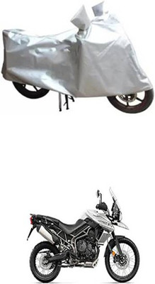 Wild Panther Two Wheeler Cover for Triumph(Tiger 800 XCA, Silver)