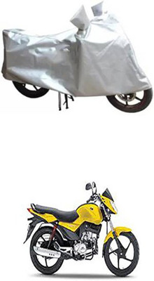 ZTech Two Wheeler Cover for Mahindra(Stallio, Silver)