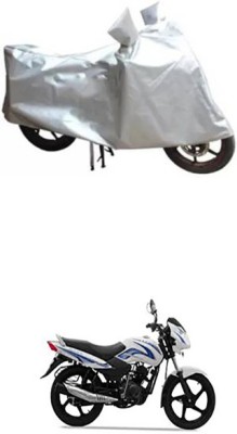 ZTech Two Wheeler Cover for TVS(Star Sport, Silver)