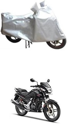 ZTech Two Wheeler Cover for Hero(CBZ, Silver)