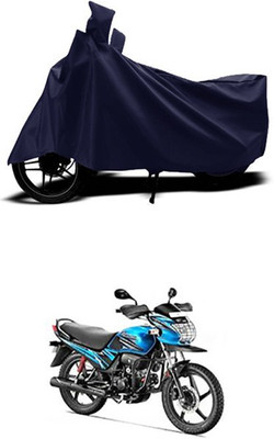 Wild Panther Two Wheeler Cover for Hero(Passion Pro TR, Blue)
