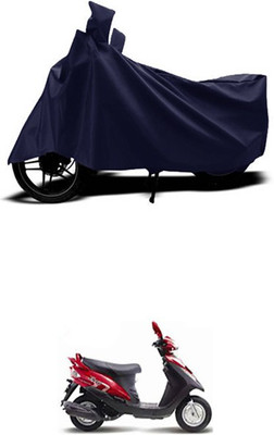 ZTech Two Wheeler Cover for Mahindra(Flyte, Blue)