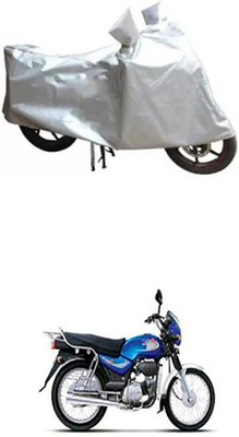 ZTech Two Wheeler Cover for Kinetic(Silver)