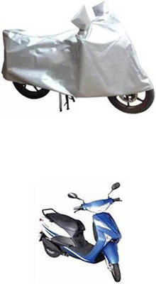 Wild Panther Two Wheeler Cover for Indus(Yo Xplor, Silver)