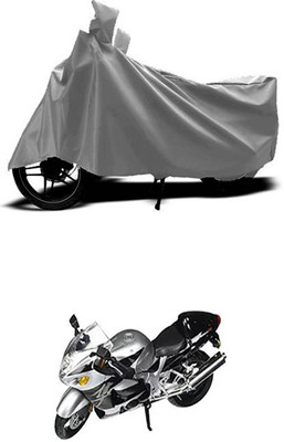 Wild Panther Two Wheeler Cover for Suzuki(Grey)