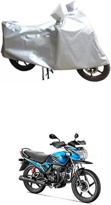 Wild Panther Two Wheeler Cover for Hero(Passion Pro TR, Silver)