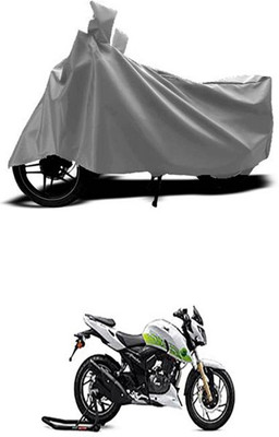 ZTech Two Wheeler Cover for TVS(Grey)